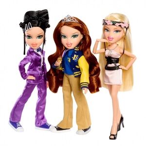 Bratz Mean Girls Dolls Set All 3 doll with Bratz exclusive posters
